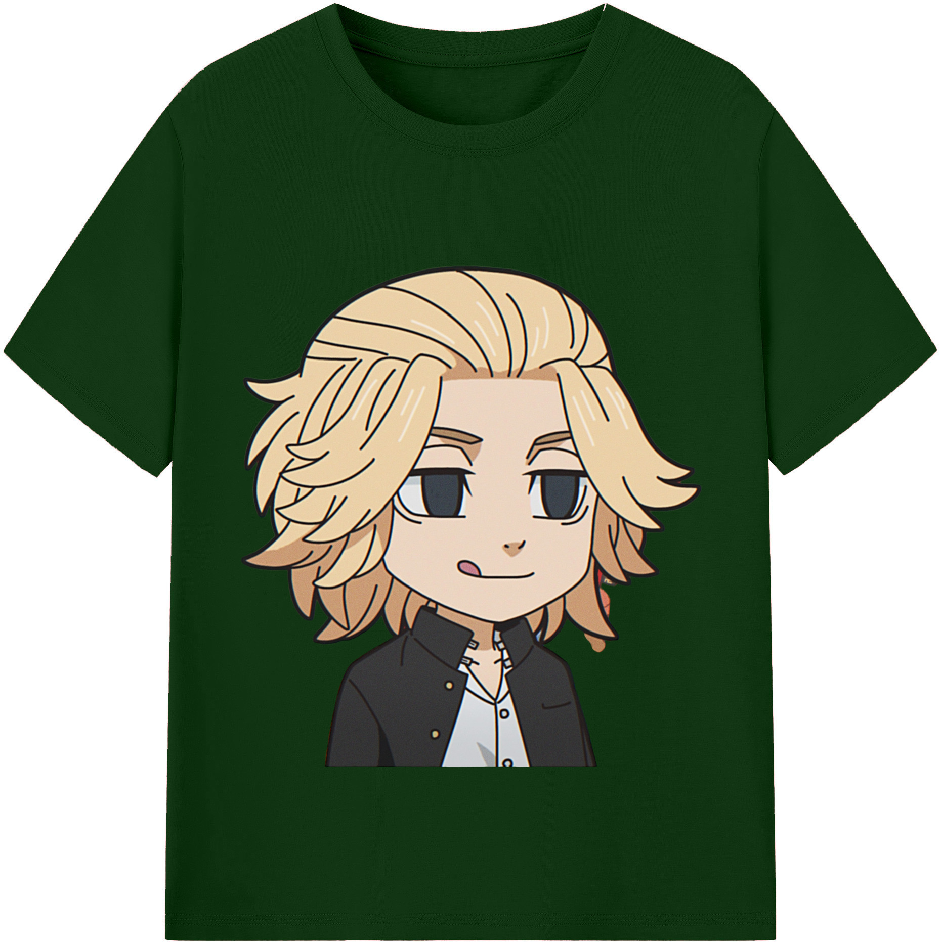 （画像用） 東京リベンジャーズ Tokyo Revengers 綿100％半袖Tシャツ（フロントプリント）